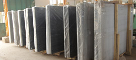 Crated Granite Slabs Image